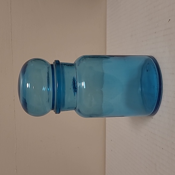 Vintage Blue Jar / Stash Jar - Picture 3 of 14